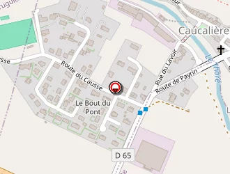 Carte de Pujol Roland à Caucalières