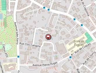 Carte de C.c.s.d (commission De Circonscription Du Second Degré-secteur Nord) à Aix-en-provence