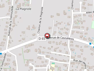 Carte de Carrefour Express à Payrin-augmontel