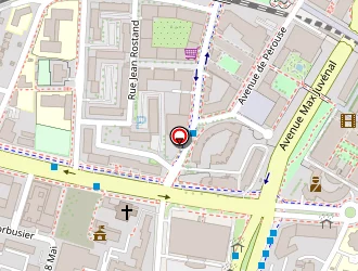 Carte de Association Des Locataire à Aix-en-provence