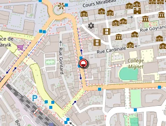 Carte de Les Floridianes à Aix-en-provence