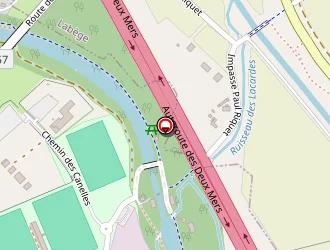 Carte de L'ecluse De Castanet à Castanet-tolosan