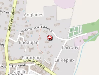 Carte de Carde Christophe à Saramon