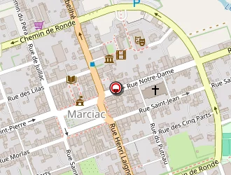 Carte de Ecole Maternelle à Marciac