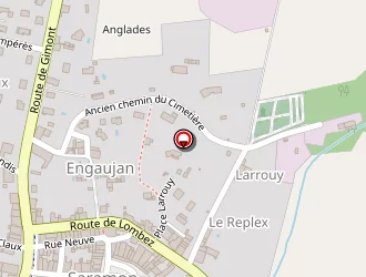 Carte de Presbytère à Saramon