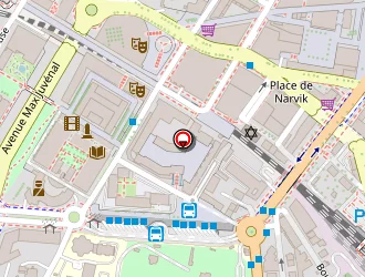 Carte de Centre Sextius à Aix-en-provence