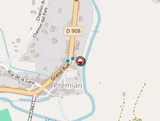 Carte de Papeloux Alain à Prémian