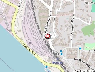 Carte de André Adrien à Boucau