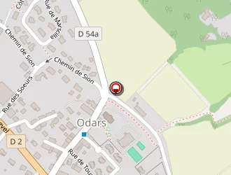 Carte de Complexe Sportif à Odars