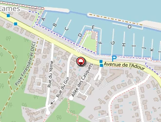 Carte de Villa Roma à Anglet