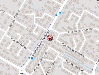 Carte de Cancel à Villeneuve-tolosane