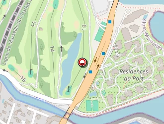 Carte de Le Spot à Mandelieu-la-napoule