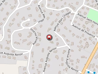 Carte de Deckside à Mandelieu-la-napoule