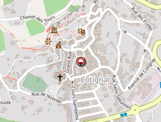 Carte de Bénédetto Nicole à Cotignac