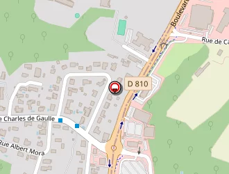 Carte de Clean Atlantique à Boucau