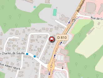 Carte de Espace Sfr à Tarnos