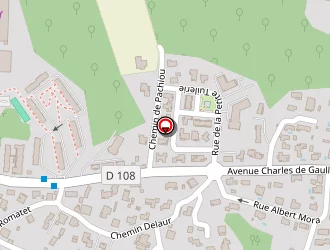 Carte de Annie Couture à Boucau