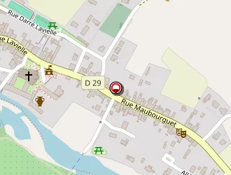 Carte de Lespiau à Sorde-l'abbaye