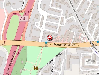 Carte de La Serre à Aix-en-provence