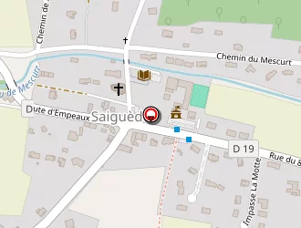 Carte de Blin Jean-paul à Saiguède