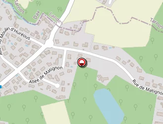 Carte de Sarthou Plomberie à Boucau