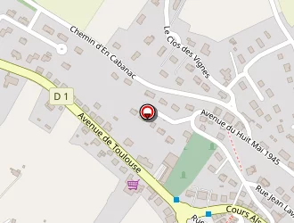 Carte de Biau Philippe à Caraman