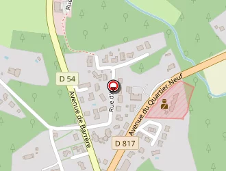 Carte de La Poste à Saint-martin-de-seignanx