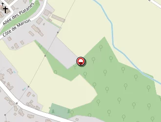 Carte de Les Taoulères à Hastingues