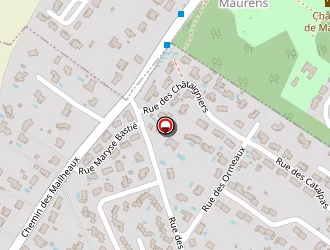 Carte de T2t à Villeneuve-tolosane