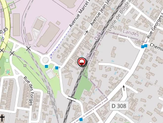 Carte de Bienak à Tarnos