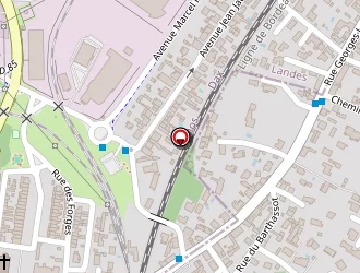 Carte de Chatel Edouard à Tarnos