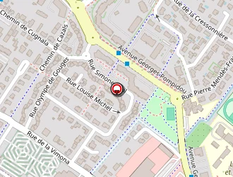 Carte de Bricomarché à Cugnaux