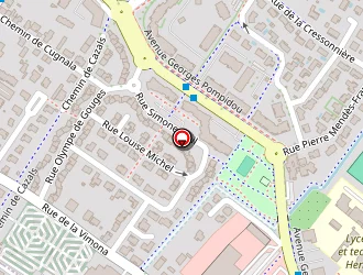 Carte de Marty Cécile à Cugnaux