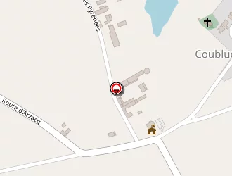 Carte de Fezans Pargade à Coublucq