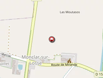 Carte de Le Barok à Monclar-sur-losse