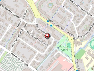 Carte de Aubert Mélanie à Cugnaux