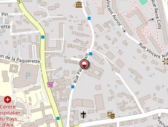 Carte de La Poste à Aix-en-provence