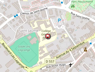 Carte de Clinique Notre Dame à Draguignan