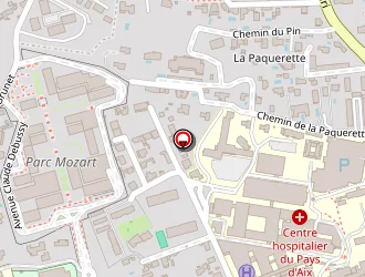 Carte de La Clairière 2 à Aix-en-provence