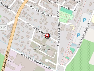 Carte de La Gaule Paulhanaise à Paulhan