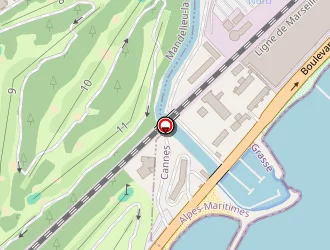 Carte de Salmoika à Cannes