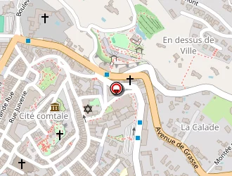 Carte de Côté Math à Draguignan