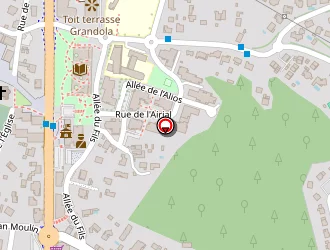 Carte de Dulamon Auto à Tarnos