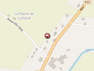 Carte de Ferrié à Lescout