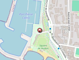 Carte de Derveloy à Cannes