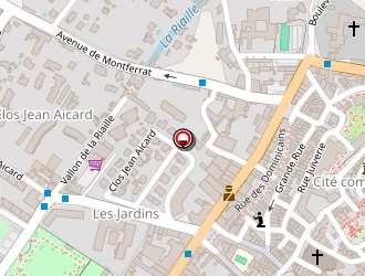 Carte de Croc Lyne à Draguignan