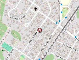 Carte de Crèche Saint Exupery à Tarnos