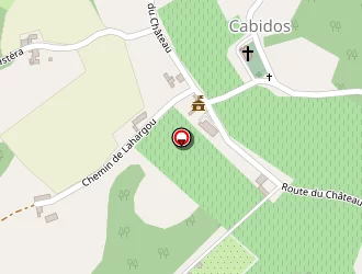 Carte de Chateau De Cabidos à Cabidos