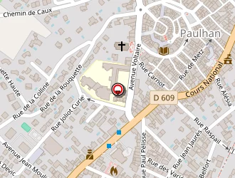 Carte de Bonnet Chartreau Catherine à Paulhan