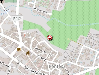 Carte de Ecole Maternelle Publique à Fontès